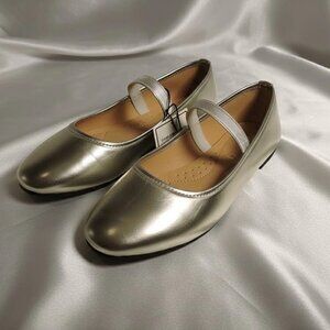 Women's Flats Size 8 Silver Metallic  - 5B Style– Comfortable Shoes NEW (NWT)